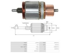 UMK 1133 - MARŞ KOLLEKTÖRÜ 12V 9 DİŞ