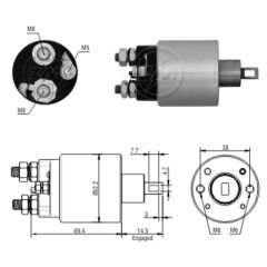 MARS OTOMATIGI 12V AGRALE TRACTOR 4230 - TRACTOR 4230 IND - TRACTOR 42304