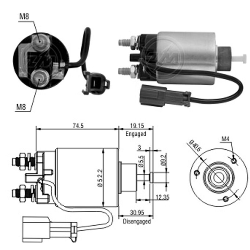 MARS OTOMATIGI 12V PG260 / NISSAN SENTRA