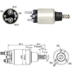MARS OTOMATIGI 24V FORD 1722 - 1723 - 2422 - 2423 - 2428 - 2429 - 2622 - 2623 - 2628 - 2629