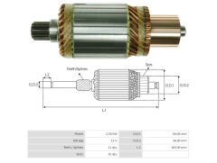 UMK 1151 - MARŞ KOLLEKTÖRÜ 12V 11 DİŞ