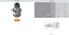 ZEN 0758 - MARŞ DİŞLİSİ 9 DİŞ