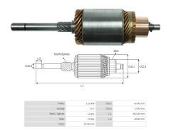 UMK 1155 - MARŞ KOLLEKTÖRÜ 12V 12 DİŞ