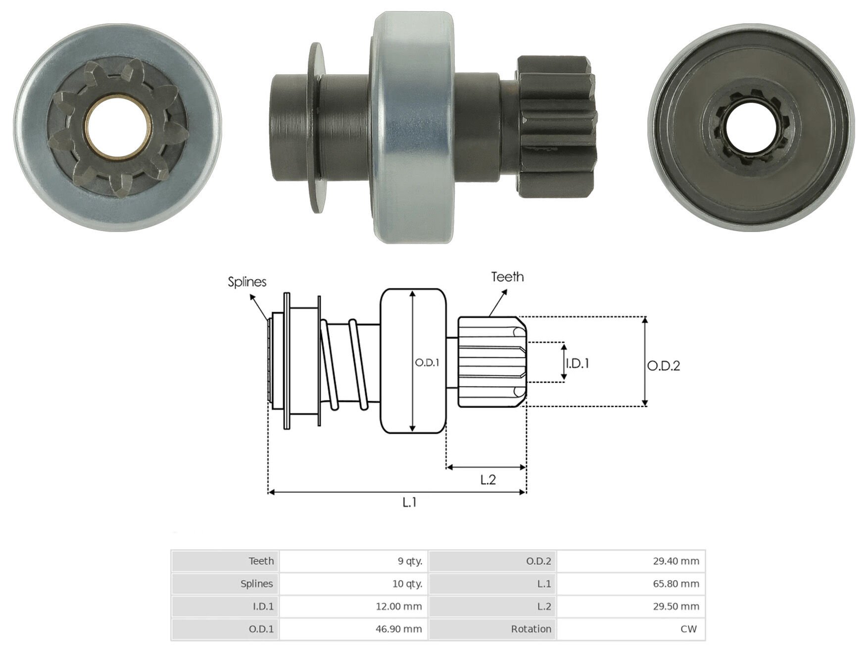 MARS DISLISI 9 DIS HONDA ACCORD 1.6/1.8 - CIVIC 1.4-1.5-1.6 / ROVER 416 1.6