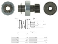 MARS DISLISI 9 DIS HONDA ACCORD 1.6/1.8 - CIVIC 1.4-1.5-1.6 / ROVER 416 1.6