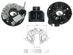 ALTERNATOR DIOT TABLASI 12V HYUNDAI ELENTRA - SANTA FE 2.0 CRDI (RECTIFIER+REGULATOR) (UWA-3690)
