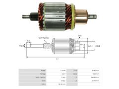 UMK 1174 - MARŞ KOLLEKTÖRÜ 12V 11 DİŞ