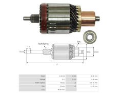 UMK 1176 - MARŞ KOLLEKTÖRÜ 12V 10 DİŞ