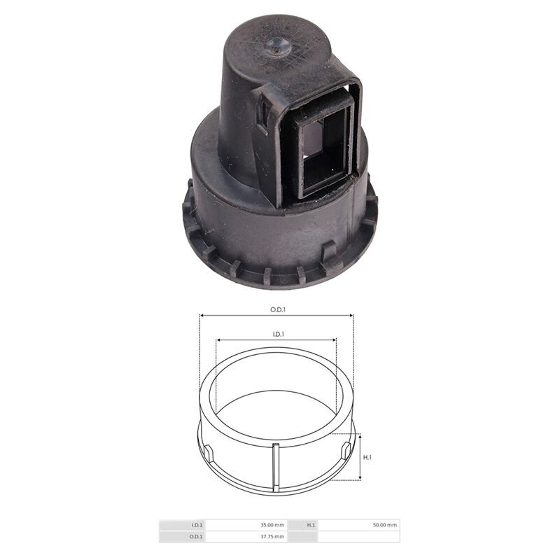 RPS 5111 - ALTERNATÖR RULMAN PLASTİĞİ 24V 120A