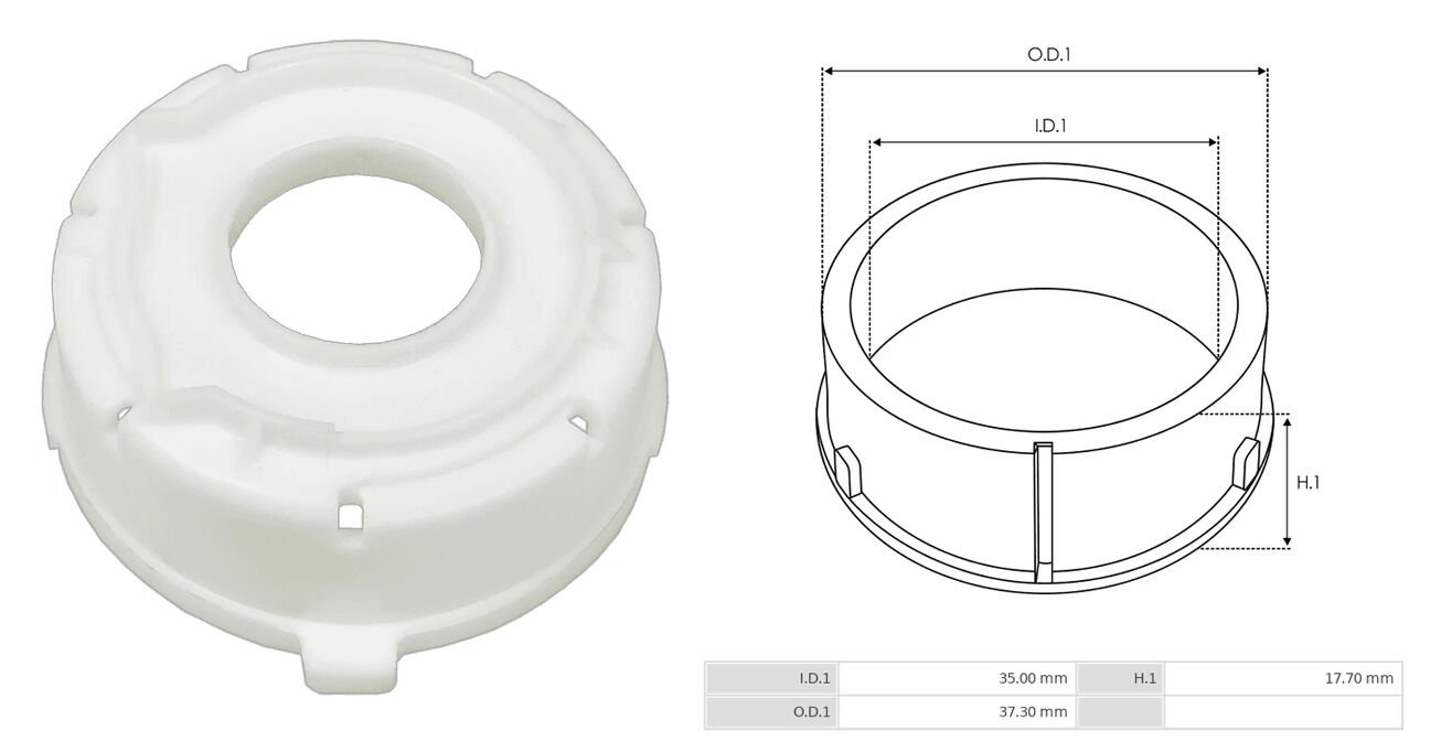 RPS 5112 - ALTERNATÖR RULMAN PLASTİĞİ