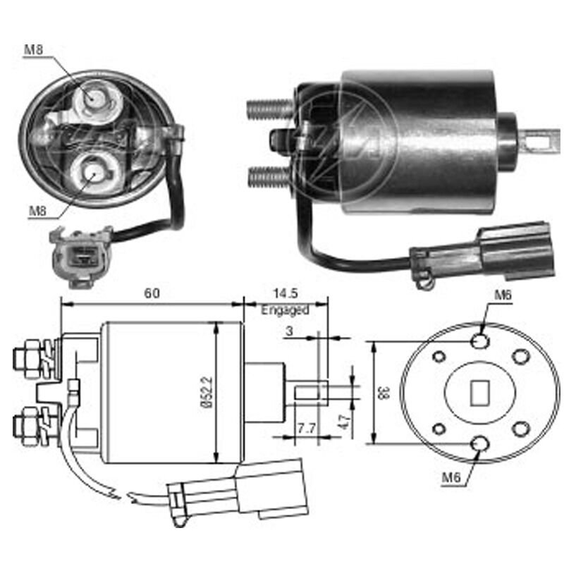 MARS OTOMATIGI 12V NISSAN MAXIMA - NX - PULSAR - SENTRA