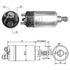 MARS OTOMATIGI 12V PORSCHE 911 - 928 - 959