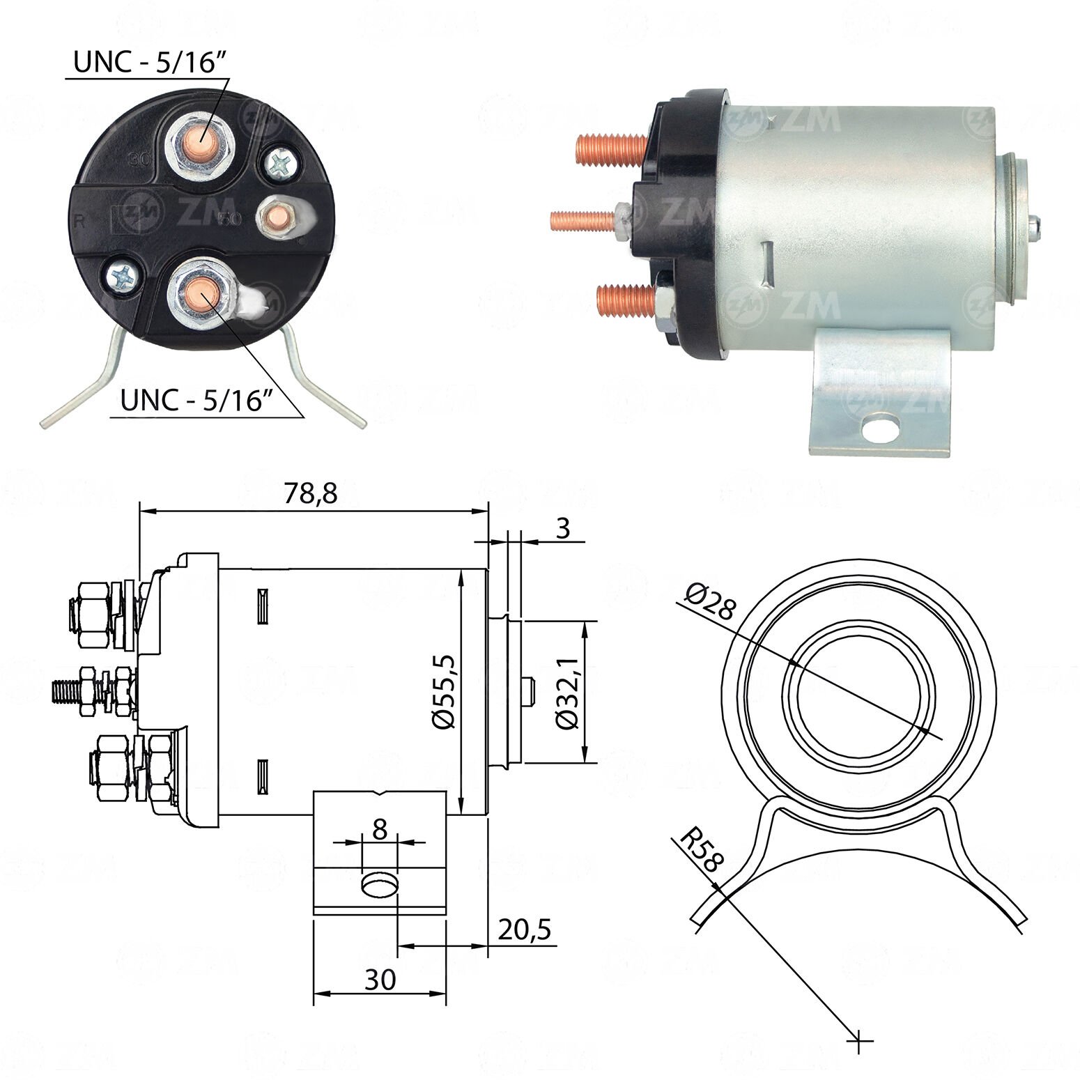 MARS OTOMATIGI 12V CLARK / EATON / FORD-WILLYS / HYSTER / MASSEY FERGUSON / MERCEDES-BENZ