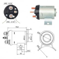 MARS OTOMATIGI 12V CLARK / EATON / FORD-WILLYS / HYSTER / MASSEY FERGUSON / MERCEDES-BENZ