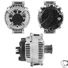ALTERNATOR 12V 180 AMP MERCEDES BENZ SPRINTER 2.1 CDI - VITO - VIANO 2.2 CDI (LIN 2) (TG17C041)