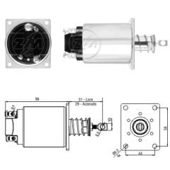 STOP OTOMATIGI 24V MWM (STOP OTOMATIGI)