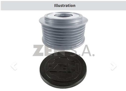 ZEN 5607 - ALTERNATÖR KASNAK