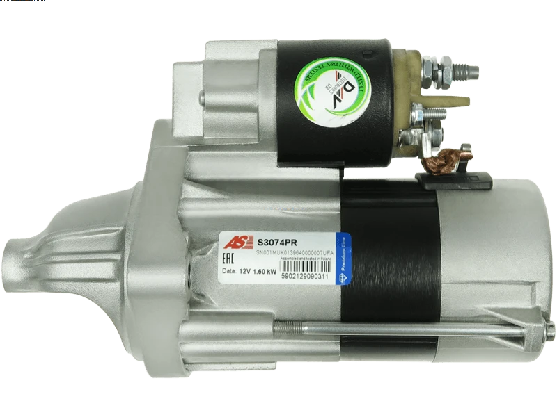 MARS MOTORU 12V 1,6 KW 10 DIS (CW) BMW 118 - 120 - 318 - 320 - 520 - X3 2.0D (UMM-3364)