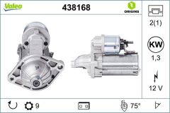 VALEO 438168 - MARŞ MOTORU 12V 1,3 KW 9 DİŞ