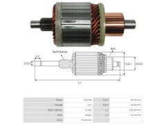 UMK 1223 - MARŞ KOLLEKTÖRÜ 12V 11 DİŞ