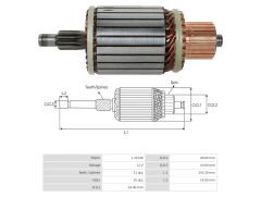 UMK 1227 - MARŞ KOLLEKTÖRÜ 12V 11 DİŞ