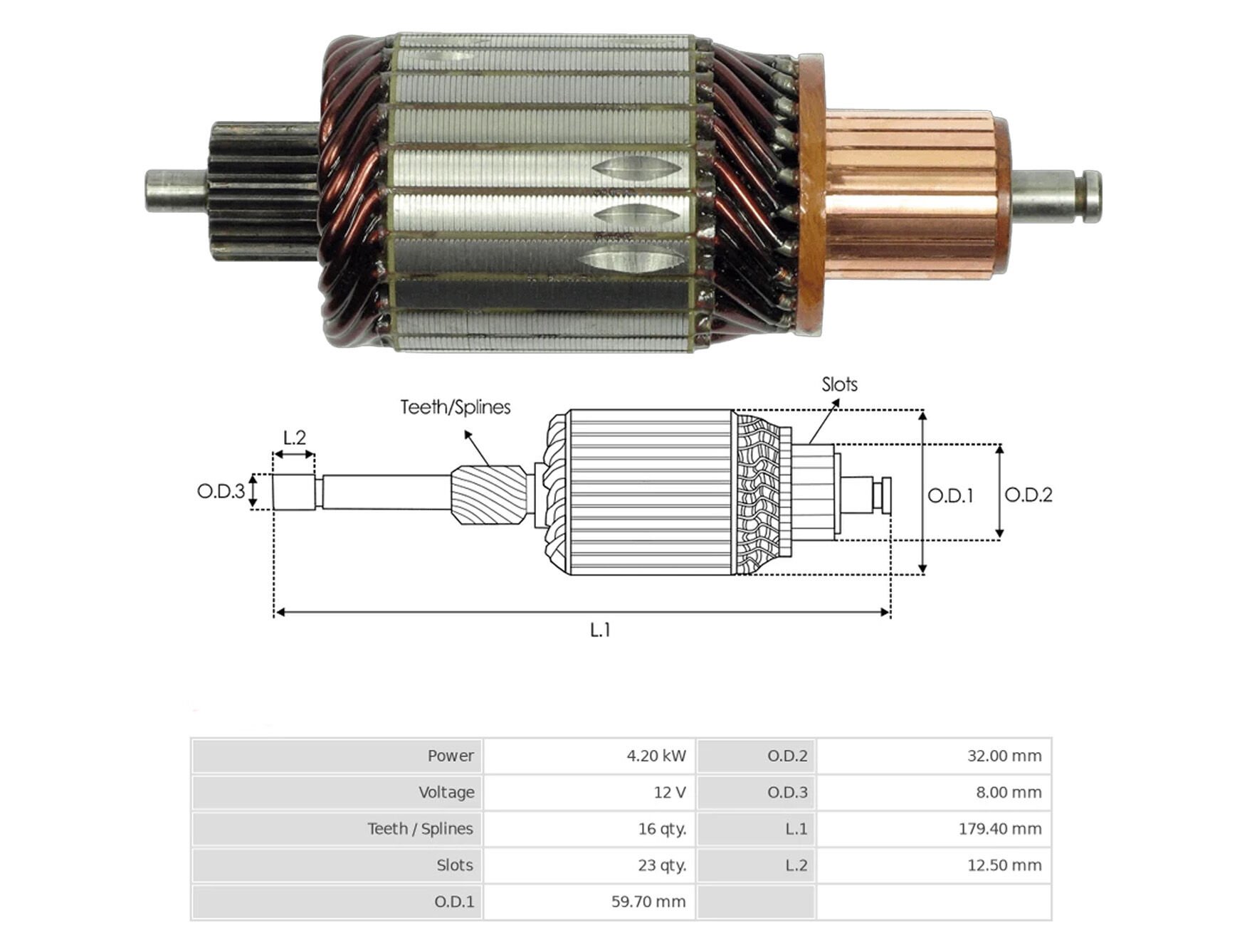 UMK 1230 - MARŞ KOLLEKTÖRÜ 12V 16 DİŞ