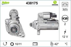 VALEO 438175 - MARŞ MOTORU 12V 2,0 KW 11 DİŞ