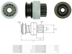 MARS DISLISI 13 DIS PEUGEOT PARTNER - 206 - 308 / CITROEN C4 - C5 - BERLINGO 2.0 HDI