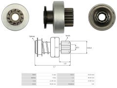 MARS DISLISI 11 DIS CITROEN C3 - C4 - C5 - BERLINGO / PEUGEOT 207 - 307 - 308 - PARTNER 1.6 HDI