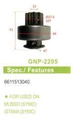 GNP 2205 - MARŞ DİŞLİSİ