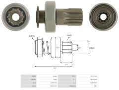 MARS DISLISI 10 DIS MERCEDES BENZ C320 - CLK320 - E280 - E300 - SPRINTER 3.0 CDTI (UMM-3444)