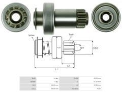 UMD 5815 - MARŞ DİŞLİSİ 11 DİŞ