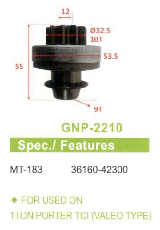 GNP 2210 - MARŞ DİŞLİSİ