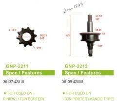 GNP 2211 - MARŞ DİŞLİSİ
