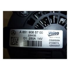 VALEO CG25S054 - ALTERNATÖR 12V 250A