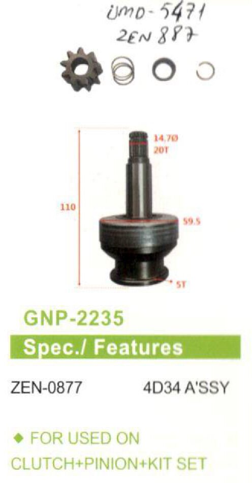 GNP 2235 - MARŞ DİŞLİSİ