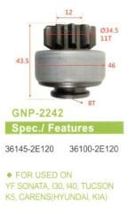 GNP 2242 - MARŞ DİŞLİSİ 11 DİŞ