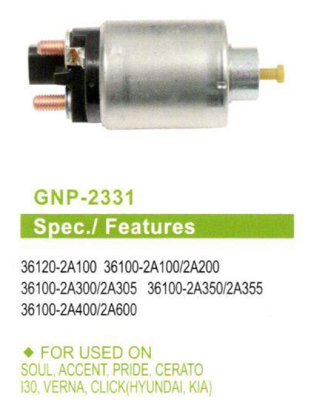 GNP 2331 - MARŞ OTOMATİĞİ 12V