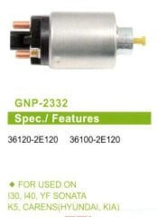 GNP 2332 - MARŞ OTOMATİĞİ 12V