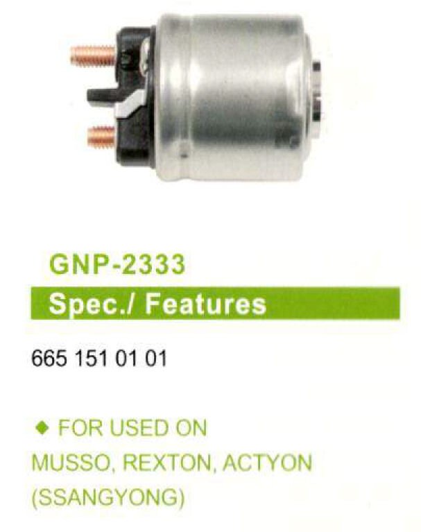 GNP 2333 - MARŞ OTOMATİĞİ 12V
