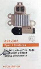 GNR J003 - ALTERNATÖR KONJEKTÖR 12V