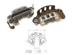 ALTERNATOR DIOT TABLASI KIA SEPHIA
