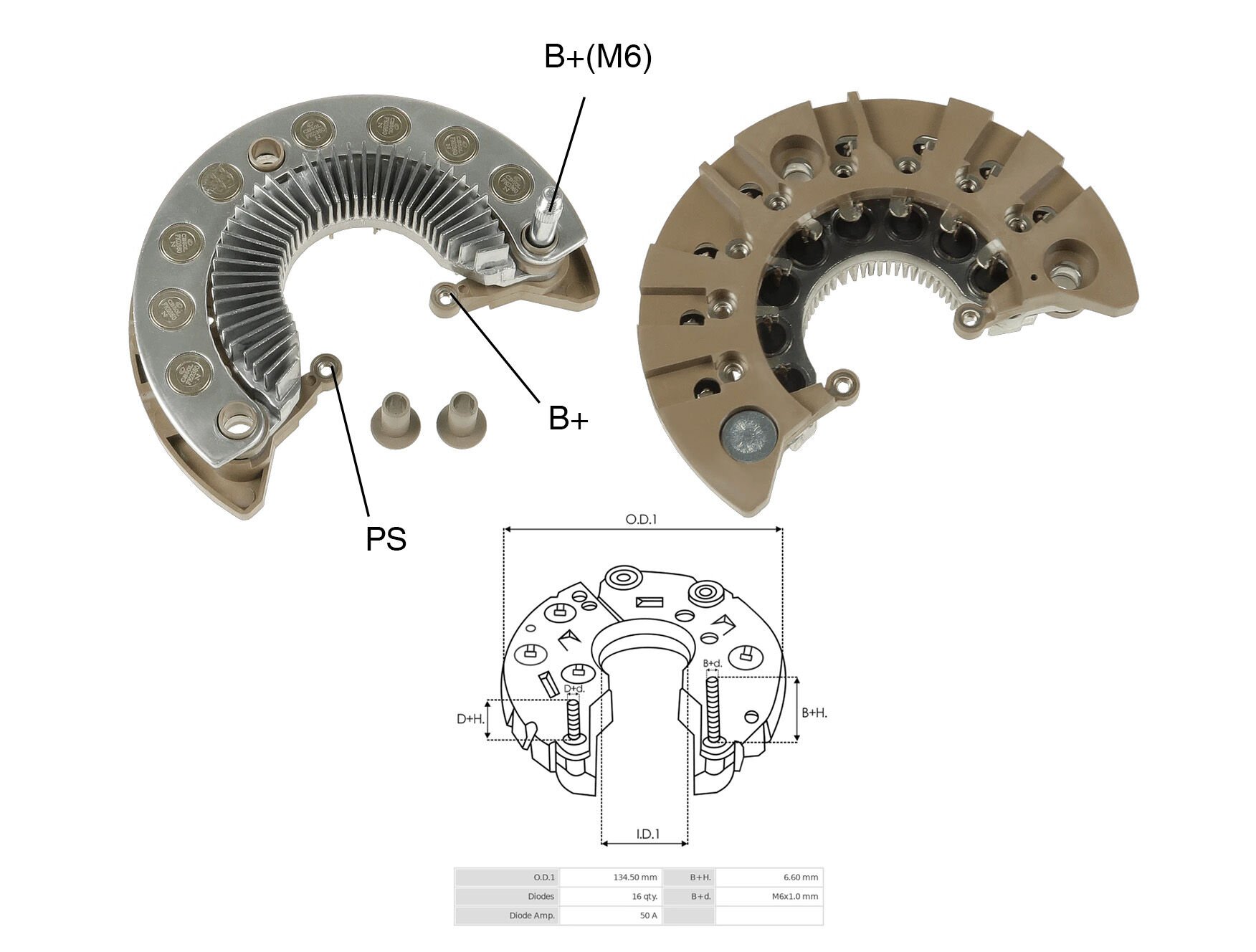 ALTERNATOR DIOT TABLASI (2005-03) FORD