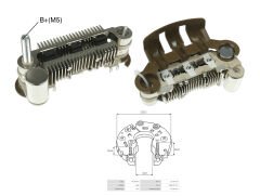 IMR 7586 - ALTERNATÖR DİOT TABLASI