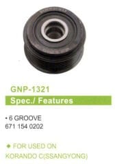 GNP 1321 - ALTERNATÖR KASNAK