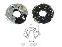 ALTERNATOR DIOT TABLASI 90MM OPEL / VOLKSWAGEN / PEUGEOT / JOHNDEERE CIVATALI
