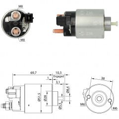 ZM 996 - MARŞ OTOMATİĞİ 12V