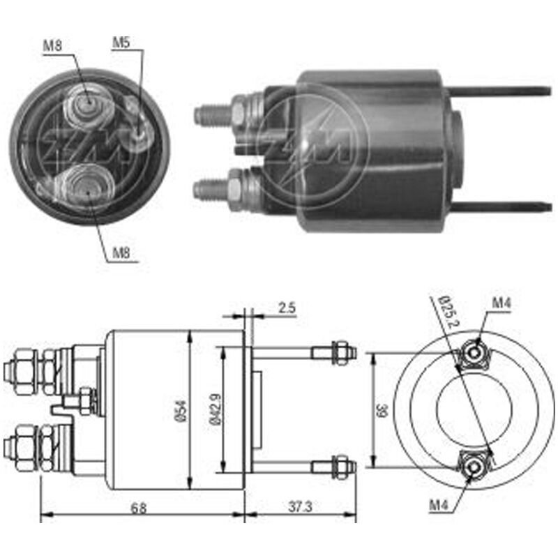 ZM 1596 - MARŞ OTOMATİĞİ 12V