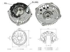 ALTERNATOR DIOT TABLASI (2007-05) CADILLAC / CHEVROLET / GMC / HUMMER