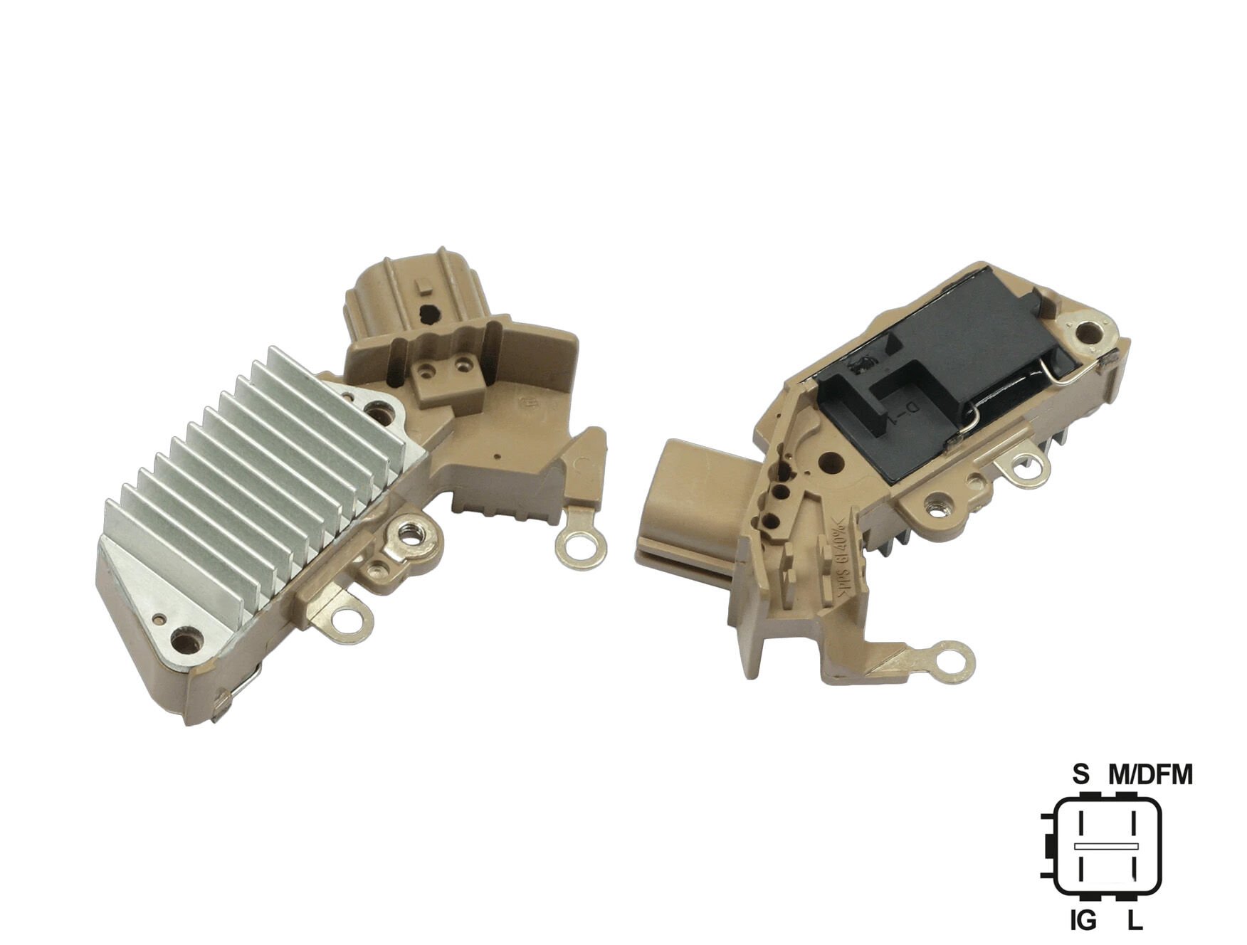 ALTERNATOR KONJEKTOR 12V TOYOTA (L, I, FR, S)